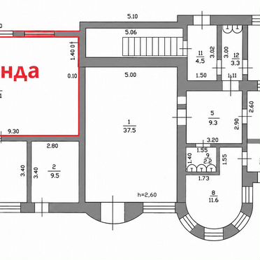 Помещение 49.1 м² в аренду под сто на АЗС «Лукойл»