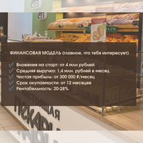 Франшиза пекарни, прибыльный бизнес без опыта, Судогда