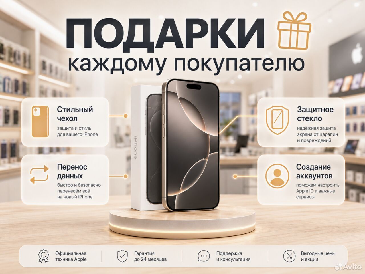 iPhone 16 Pro, 256 ГБ, SIM + eSIM, Севастополь