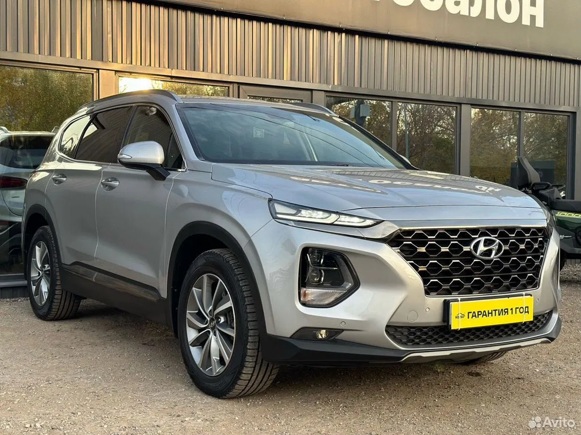 Hyundai Santa Fe 2.4 AT, 2019, 126 200 км