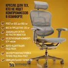 Эргономичное кресло Ergohuman 2 SE Luxury серое