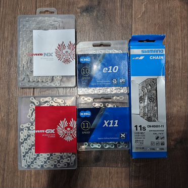 Цепи sram, KMC, Shimano