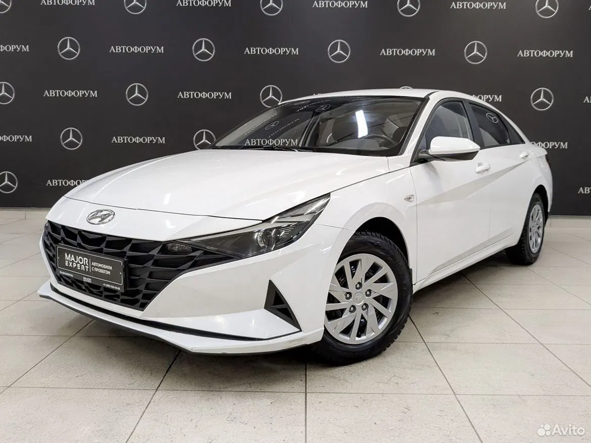 Hyundai Elantra 1.6 AT, 2022, 88 531 км