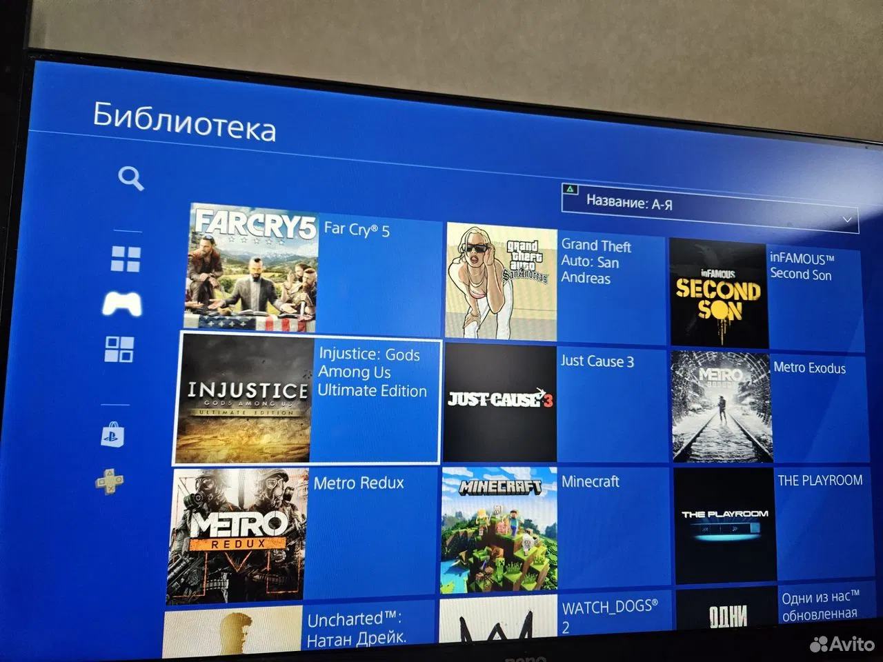 Ps4 slim, 2 геймпада, игры, Тольятти